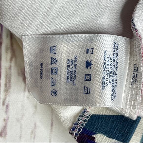 Land's End floral sheath dress knit with pockets - Picture 14 of 14